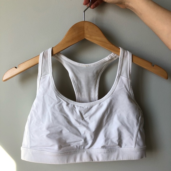 Lululemon Sports Bra - White - Size 10 - Picture 1 of 3